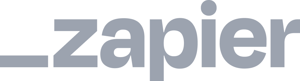 the zapler logo on a black background